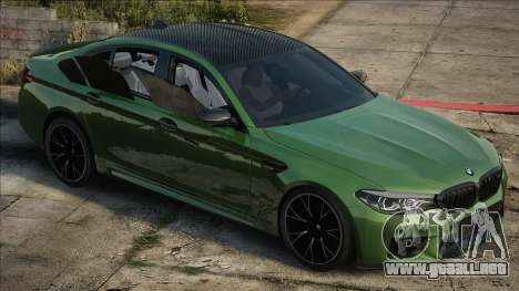 BMW M5F90 Competition Green para GTA San Andreas