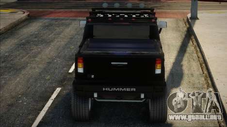 Hummer H6 Sut Pickup Blek para GTA San Andreas