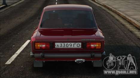 VAZ 2106 Rojo para GTA San Andreas