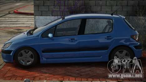 Peugeot 307 HDI para GTA San Andreas