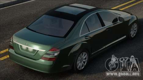 Mercedes-Benz S500 w221 Green para GTA San Andreas