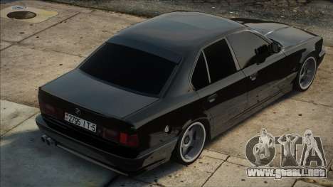 BMW E34 535i Black para GTA San Andreas