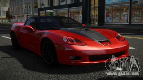 Chevrolet Corvette ZR1 LBV para GTA 4