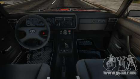 VAZ 2107 con vinilo para GTA San Andreas