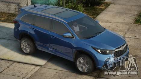 Toyota Highlander 2014 para GTA San Andreas