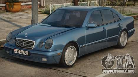 Mercedes-Benz E220 Blue para GTA San Andreas