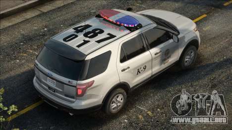 LAPD 2013 Ford Explorer K-9 para GTA San Andreas