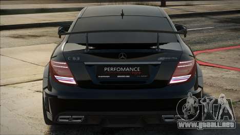 Mercedes-AMG C63 Black Series Tigra para GTA San Andreas