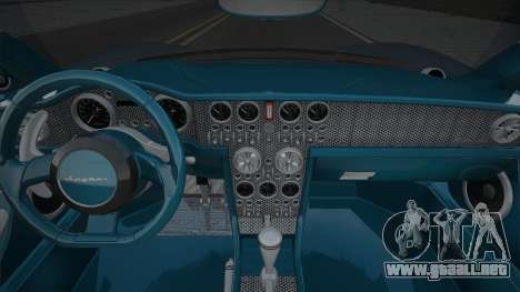 2009 Spyker C8 Aileron para GTA San Andreas