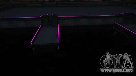 Iluminación de neón del muelle de Las Venturas para GTA San Andreas