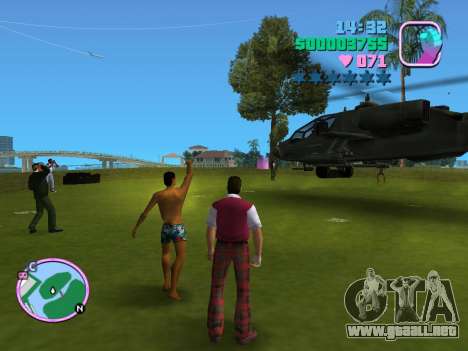 Mod de misión de entrenamiento de helicóptero Hu para GTA Vice City