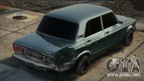 VAZ 2107 Muerto y en stock para GTA San Andreas