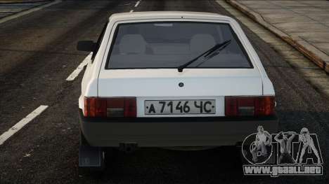 VAZ 2108 Blanco (Culata) para GTA San Andreas