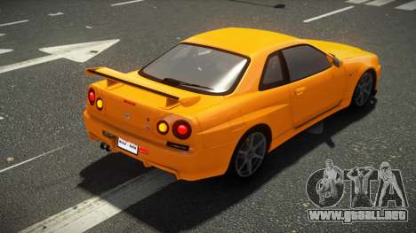 Nissan Skyline R34 Cytho para GTA 4