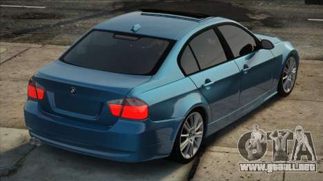 BMW e90 Blue para GTA San Andreas