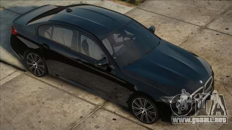 BMW G30 M550D Black para GTA San Andreas