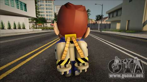 Barry Steakfries from Jetpack Joyride Skin para GTA San Andreas