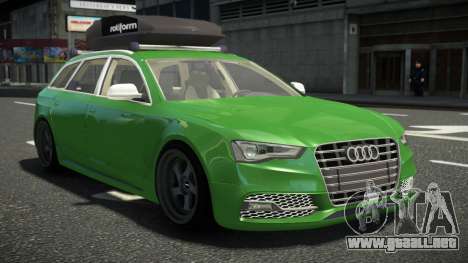 Audi RS6 Nohi para GTA 4