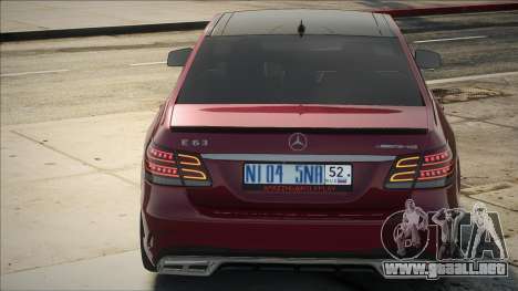 Mercedes-Benz E63 RE para GTA San Andreas