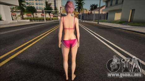 Eliza en lencería para GTA San Andreas