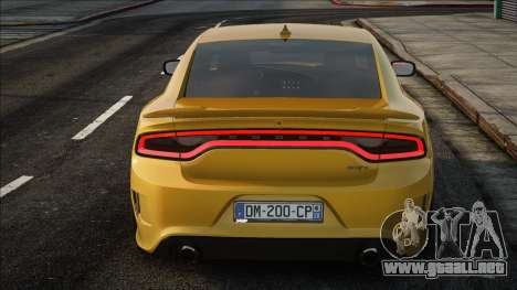 Dodge Charger SRT Hellcat 15 Yellow para GTA San Andreas