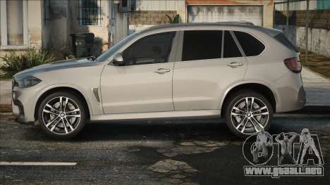 BMW X5M F85 Silver para GTA San Andreas