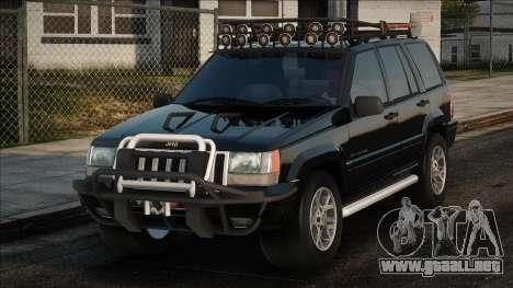 Jeep Grand Cherokee V8 Blek para GTA San Andreas