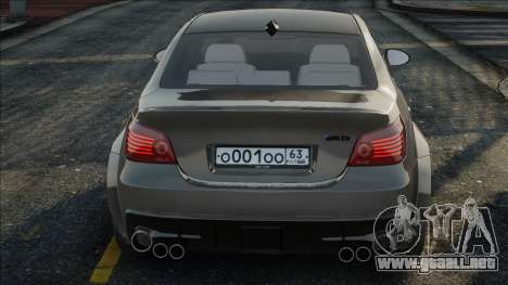 BMW M5 E60 Silv para GTA San Andreas