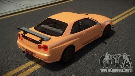 Nissan Skyline R34 Gijo para GTA 4