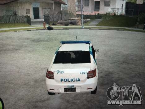 Renault Logan Police para GTA San Andreas