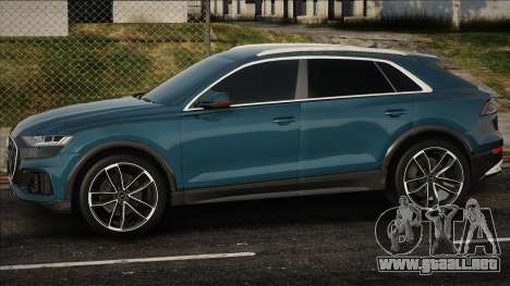 Audi Q8 Blue para GTA San Andreas