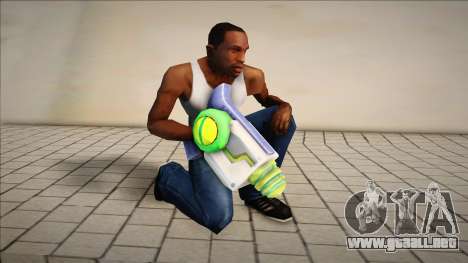 Beam Gun Green para GTA San Andreas