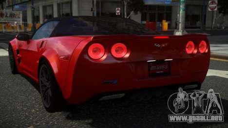 Chevrolet Corvette ZR1 LBV para GTA 4