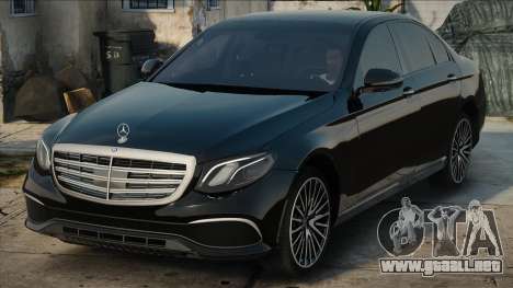 Mercedes-Benz E200 Black para GTA San Andreas