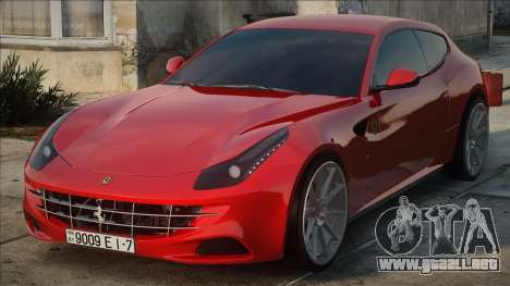 Ferrari FF Red para GTA San Andreas