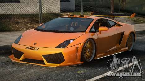 Lamborghini Gallardo LP560-4 Orange Body para GTA San Andreas