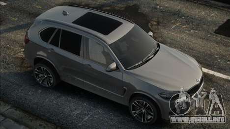 BMW X5M F85 Silver para GTA San Andreas