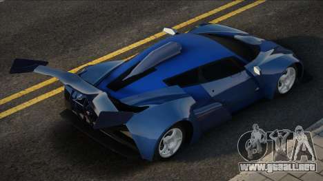 MARUSSIA B2 Blue para GTA San Andreas