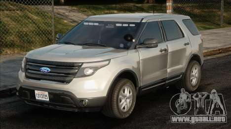 LAPD 2013 Ford Explorer Unmarked para GTA San Andreas