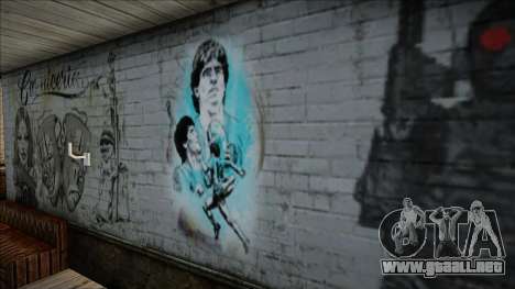 Mural Maradona para GTA San Andreas