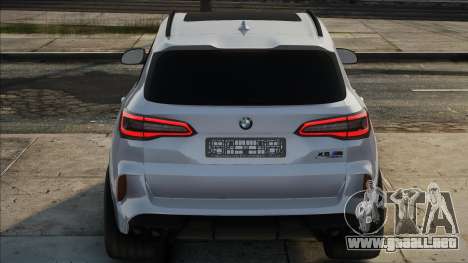 BMW X5m 2020 Silver para GTA San Andreas