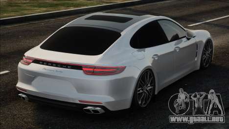 Porsche Panamera Turbo - White para GTA San Andreas