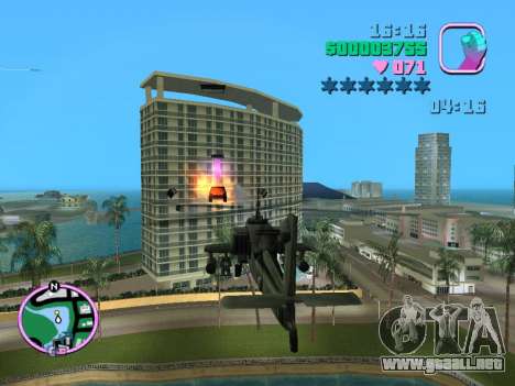 Mod de misión de entrenamiento de helicóptero Hu para GTA Vice City
