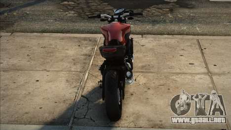 YAMAHA MT 09 ALET NALET [Realizim Motoru] para GTA San Andreas