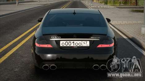 Mercedes-Benz CLS55 AMG Black para GTA San Andreas