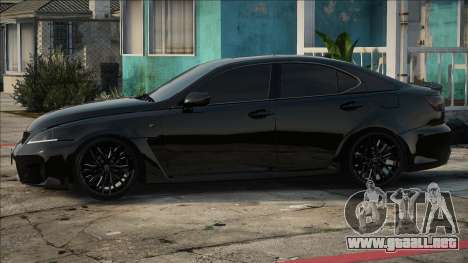 Lexus IS-F Black para GTA San Andreas