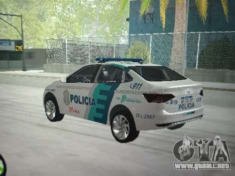 Volkswagen Virtus Policia PBA para GTA San Andreas