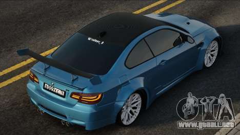 BMW M3 E92 Coupe Cou para GTA San Andreas