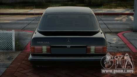 Mercedes-Benz W126 - Black para GTA San Andreas