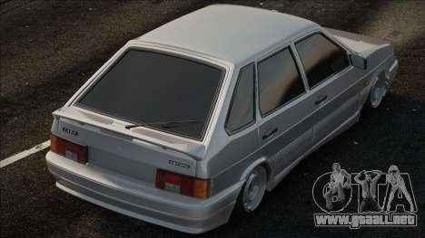 VAZ 2114 Blanco y en stock para GTA San Andreas